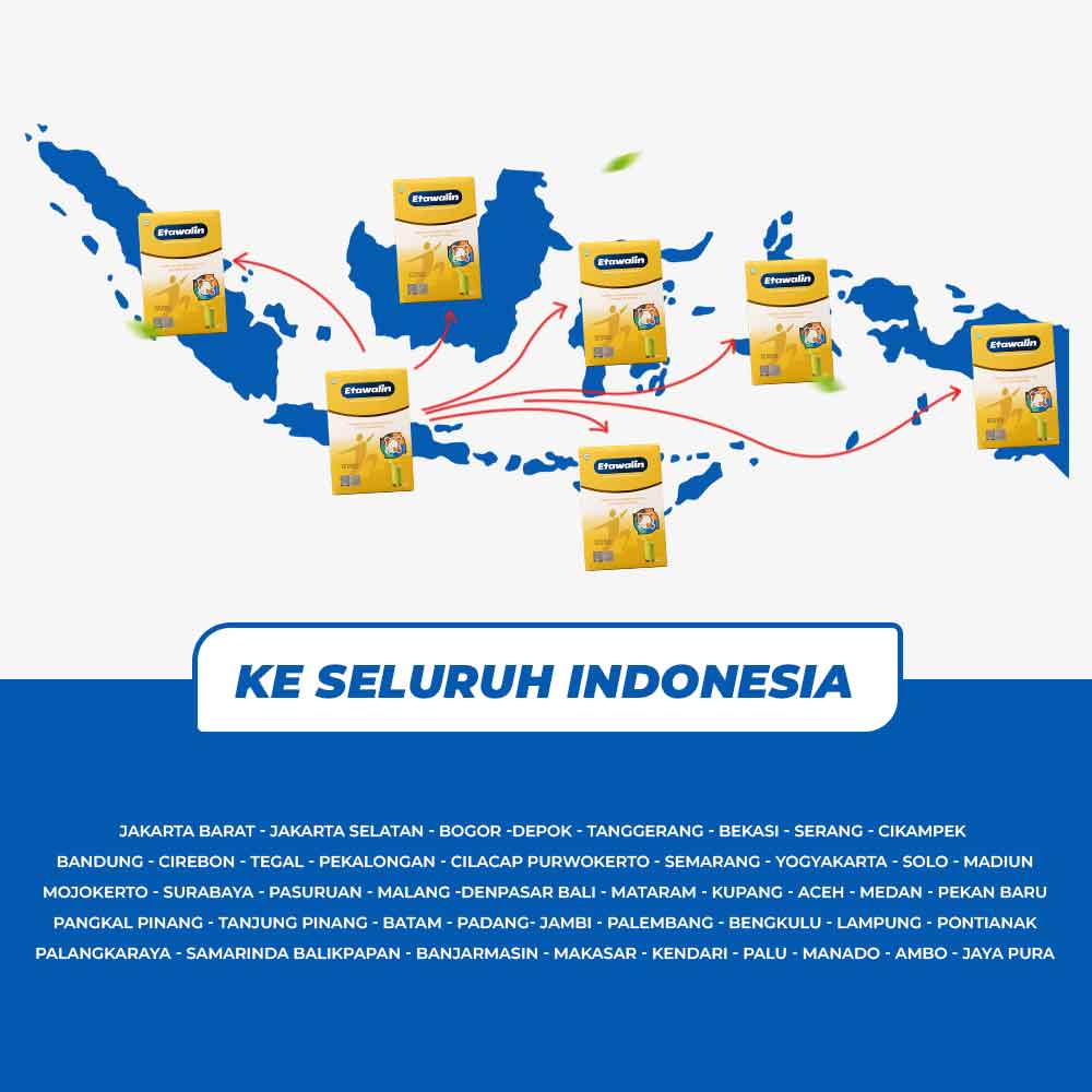 Etawalin terkirim seluruh indonesia
